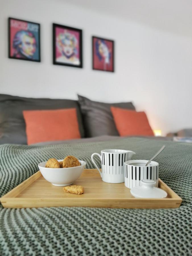 Neues City Center Piano Appartement Mit Netflix Klagenfurt am Woerthersee Eksteriør billede
